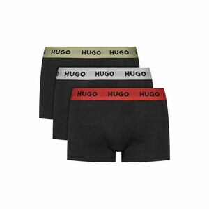 HUGO 3 darab boxer 50532611 Fekete kép
