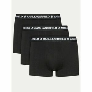 KARL LAGERFELD 3 darab boxer 240M2110 Fekete kép
