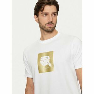 KARL LAGERFELD Póló 755460 551235 Fehér Regular Fit kép
