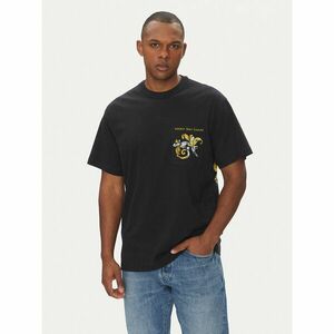 Versace Jeans Couture Póló 78GAH6RB Fekete Regular Fit kép