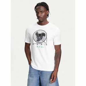 United Colors Of Benetton Póló 3BL0U10AG Fehér Relaxed Fit kép