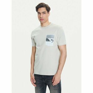 BOSS Póló Te_Container 50546920 Bézs Regular Fit kép