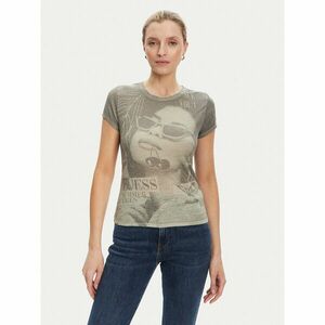 Guess Póló W5YI36 KBYH0 Zöld Regular Fit kép