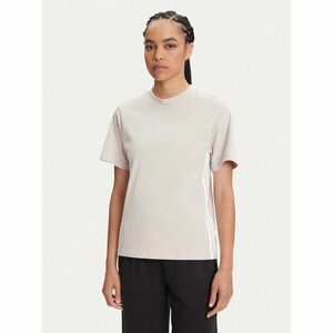 adidas Póló Essentials 3-Stripes JE1237 Bézs Regular Fit kép