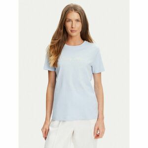 Tommy Hilfiger Póló Script WW0WW45746 Kék Regular Fit kép