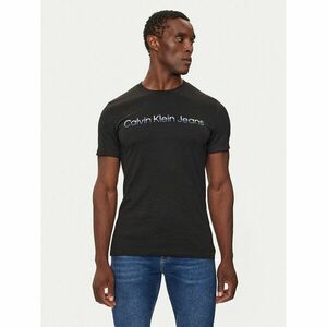 Calvin Klein Jeans Póló Two Tone Institutional J30J325676 Fekete Regular Fit kép
