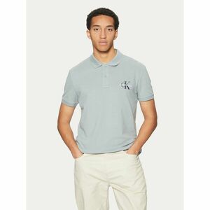 Calvin Klein Jeans Pólóing Monologo J30J325664 Kék Regular Fit kép