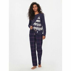 Triumph Pizsama Winter Moments PK X 10216527 Sötétkék Regular Fit kép