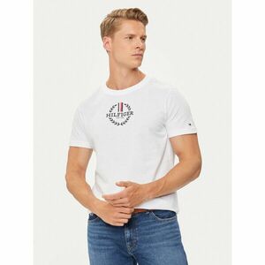 Tommy Hilfiger Póló Global Stripe MW0MW34388 Fehér Regular Fit kép