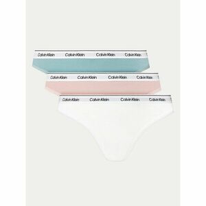 Calvin Klein Underwear 3 db tanga Thong 3Pk 000QD5209E Színes kép