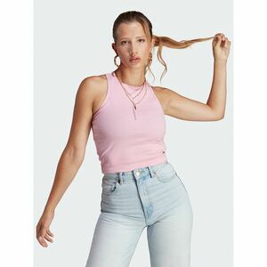 adidas Póló Adicolor Essentials Rib Tank Top IB9108 Rózsaszín Slim Fit kép
