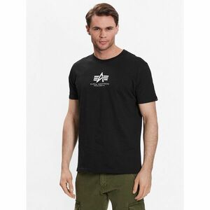 Alpha Industries Póló Basic 118533 Fekete Regular Fit kép