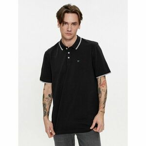 Wrangler Pólóing 112350404 Fekete Regular Fit kép