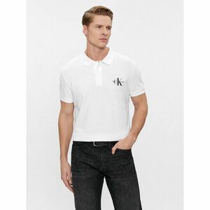 Calvin Klein Jeans Pólóing J30J323395 Fehér Regular Fit kép