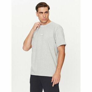 New Balance Póló Athletics Remastered Graphic Cotton Jersey Short Sleeve T-shirt MT31504 Szürke Regular Fit kép