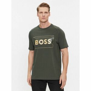 Boss Póló 50514527 Zöld Regular Fit kép
