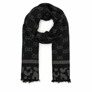 Sál Liu Jo Stola Jacquard Mon 2F5040 T0300 Fekete kép
