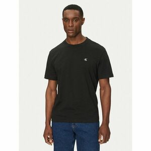 Calvin Klein Jeans Póló Serif Font Graphic J30J327473 Fekete Regular Fit kép