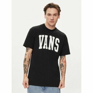 Vans Póló Vans Arched Ss Tee VN000G47 Fekete Regular Fit kép