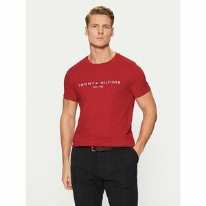 Tommy Hilfiger Póló Tommy Logo MW0MW11797 Piros Regular Fit kép