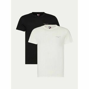Tommy Jeans 2 póló készlet Linear DM0DM20353 Színes Slim Fit kép