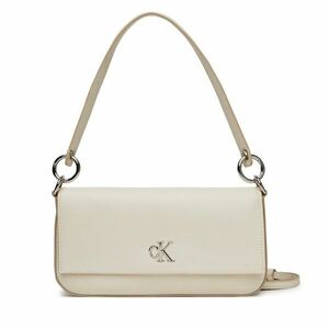 Táska Calvin Klein Jeans Minimal Monogram Shoulder Pouch LV04K3161G Fehér kép