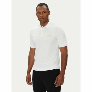EA7 Emporio Armani Pólóing 7M000300 AF13739 U0002 Fehér Slim Fit kép