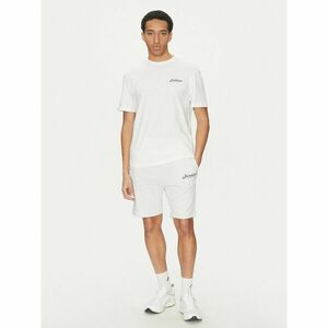 Jack&Jones Póló és rövidnadrág szett Beau 12277466 Fehér Relaxed Fit kép