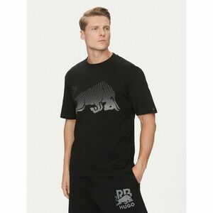 HUGO Póló Dricard_RB 50542775 Fekete Regular Fit kép