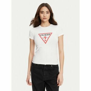 Guess Jeans Póló W4YI04 J1314 Fehér Regular Fit kép