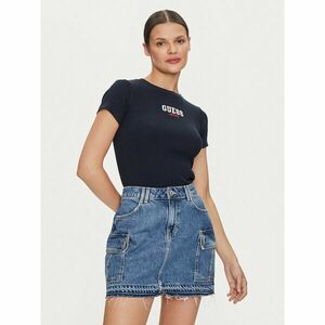 Guess Jeans Póló W4YI64 KA0H1 Sötétkék Slim Fit kép