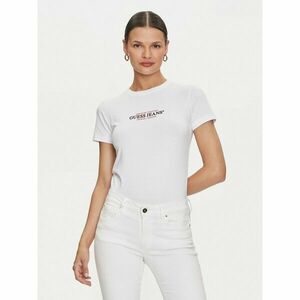 Guess Jeans Póló W4YI03 J1314 Fehér Slim Fit kép