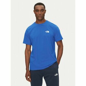 The North Face Póló Simple Dome NF0A87NG Kék Regular Fit kép