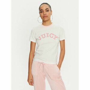 Juicy Couture Póló College Gf JCSCT224414 Fehér Regular Fit kép