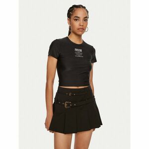 Versace Jeans Couture Póló 77HAH602 Fekete Slim Fit kép