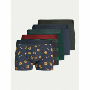 Jack&Jones 5 darab boxer Xmas 12266614 Színes kép