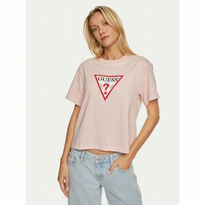 Guess Jeans Póló W4YI73 K8HM0 Rózsaszín Regular Fit kép