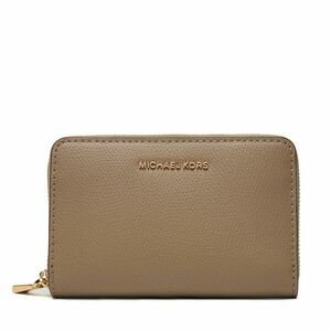 Kis női pénztárca MICHAEL Michael Kors Jet Set Small Leather 32F4GJ6D0L Bézs kép