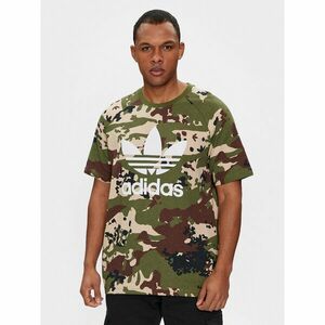 adidas Póló Camo IS0215 Zöld Regular Fit kép
