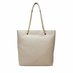 Táska Calvin Klein Minimal Monogram Chain Tote LV04F3204G Bézs kép