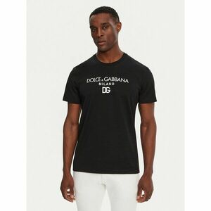 Dolce&Gabbana Póló G8PD7Z G7B9X Fekete Regular Fit kép
