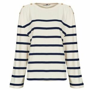 Hosszú ujjú pólók Tommy Hilfiger LWK GOLD BUTTON BOAT-NK LS TEE kép