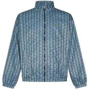 Dzsekik Lacoste Monogram Track Jacket Blue kép