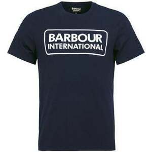 Rövid ujjú pólók Barbour Essential Large Logo T-Shirt Navy kép