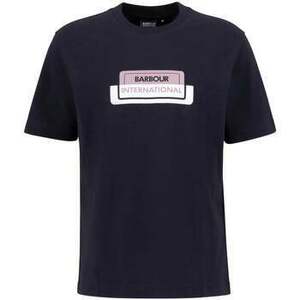 Rövid ujjú pólók Barbour Optic T-Shirt Black kép
