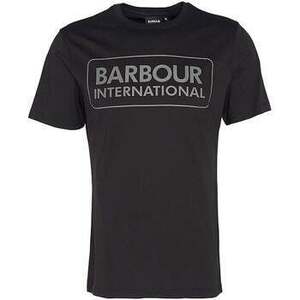 Rövid ujjú pólók Barbour Essential Large Logo T-Shirt Black/Pewter kép