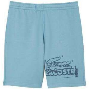 Rövidnadrágok Lacoste Graphic Cotton Fleece Shorts Blue kép