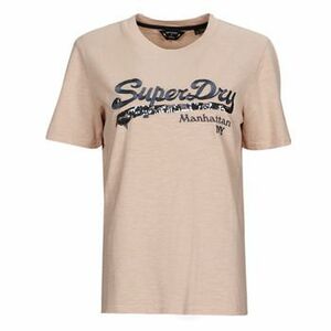 Rövid ujjú pólók Superdry VINTAGE LOGO BOROUGH TEE kép