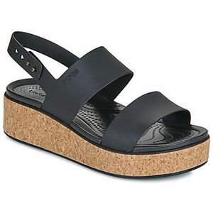 Szandálok / Saruk Crocs Brooklyn Cork Low Wedge kép