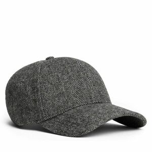 Baseball sapka Tommy Hilfiger Th Flag Herringbone 6 Panel Cap AM0AM13784 Szürke kép